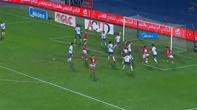 كأس مصر، عمر كمال يسجل هدف الأهلي الأول في شباك المصرية للاتصالات 