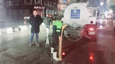 5 صور ترصد آثار الأمطار بشوارع المنصورة وجهود شفطها لعودة الحركة لطبيعتها
