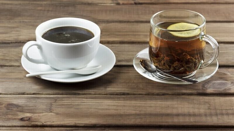  القهوة والشاي، فيتو