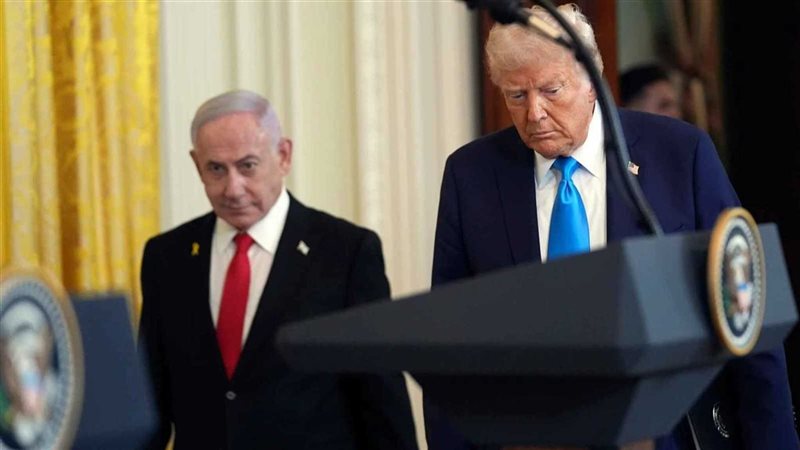 ترامب خلال مؤتمر