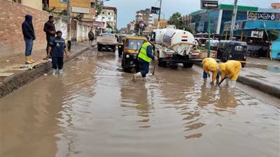 عمليات كفر الشيخ تواصل انعقادها لمواجهة تداعيات الأمطار الغزيرة