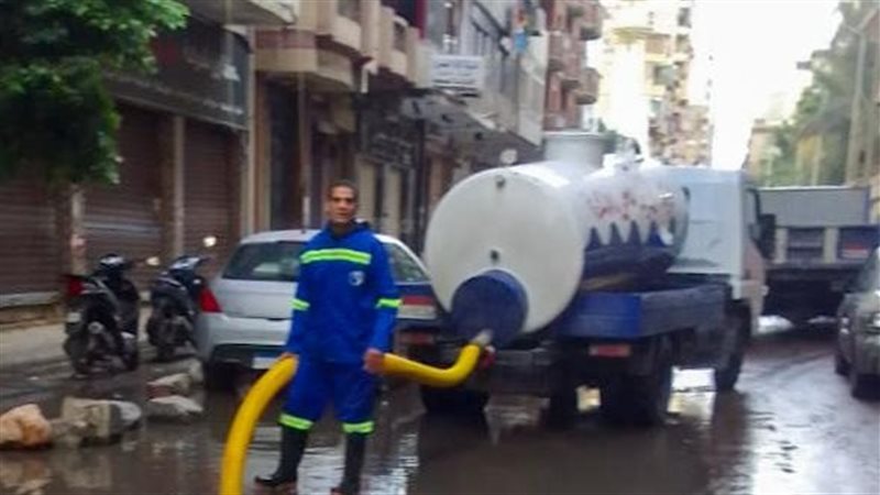 استمرار الأمطار الغزيرة
