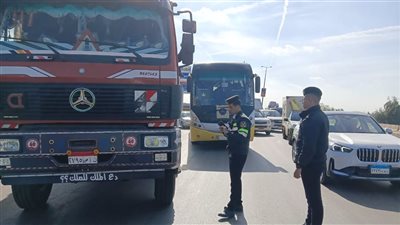 حملة لضبط متعاطي المواد المخدرة ومرتكبي المخالفات المرورية بطريق رافد جمصة