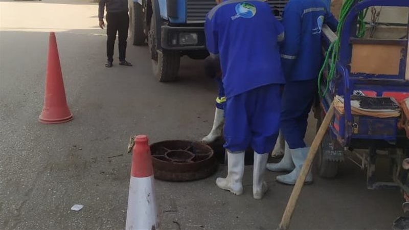 تطهير شبكات الصرف،