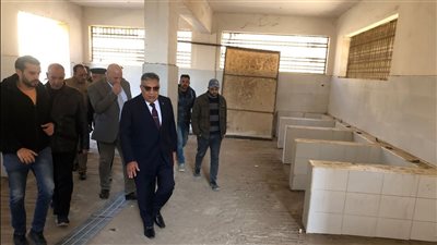 محافظ الدقهلية يتفقد أعمال تطوير مجزر وموقف السنبلاوين (صور)