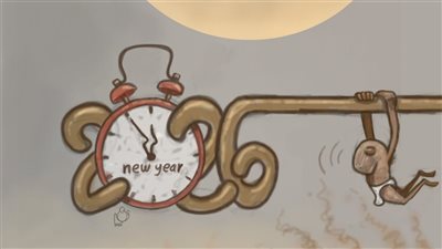 ليلة رأس السنة في كاريكاتير فيتو