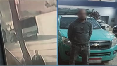 القبض على سائق سيارة ربع نقل دهس شخصا في الزقازيق (فيديو)