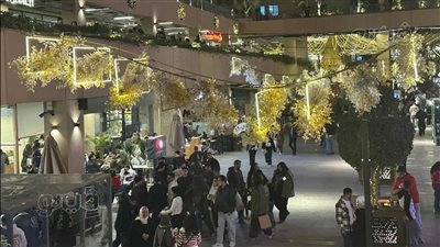 شاهد احتفالات ليلة رأس السنة في الشيخ زايد بأجواء أوروبية