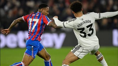 كريستال بالاس وفولهام يتعادلان 1/1 في الدوري الإنجليزي