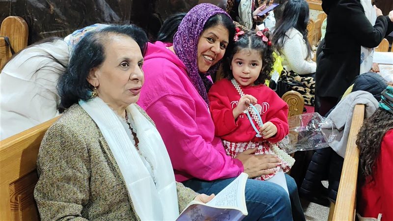 قداس رأس السنة ببورسعيد،