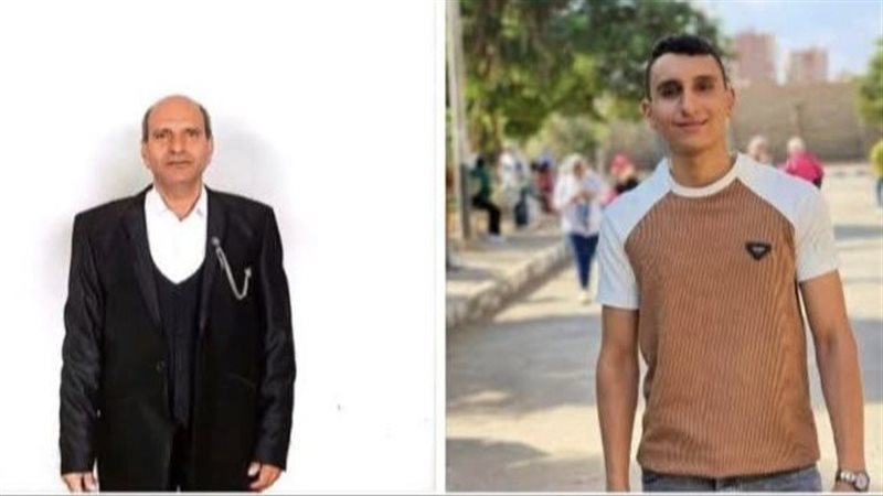 مصرع أب ونجله بقليوب،