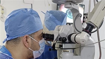 إجراء عملية زراعة قرنية ناجحة بمستشفى رمد المنصورة