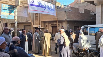 إقبال متوسط على لجنة المعهد الديني في جولة الإعادة بقرية فيديمين بالفيوم