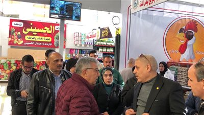 قبل افتتاحه، تشغيل تجريبي للمعرض الدائم للسلع الغذائية بحي غرب المنصورة 