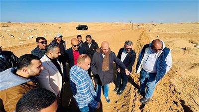 مسئولو الإسكان يتابعون مشروعات المرافق والخدمات بالعبور الجديدة