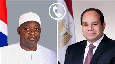 تعزيز التبادل التجاري ومشاركة القطاع الخاص يتصدران مباحثات السيسي ونظيره الجامبي