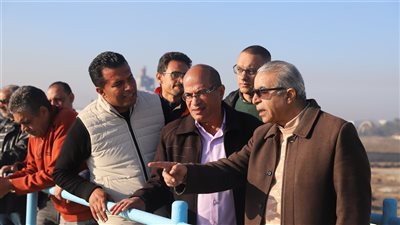 رئيس صرف الإسكندرية يتفقد محطتي معالجة العامرية وإسكان مبارك