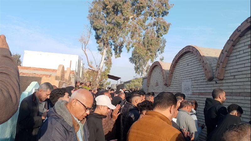 تشييع جثمان الطالب