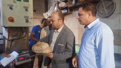 حملات تموينية على المخابز والأسواق بكفرالشيخ 