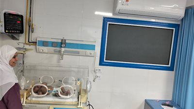 تشغيل تجريبي لقسم العناية المركزة للأطفال في مستشفى المنزلة العام 