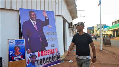 نتائج أولية: فوز رئيس جمهورية إفريقيا الوسطى تواديرا بولاية ثالثة 