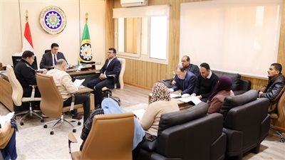 نائب محافظ الدقهلية يترأس لجنة التصرفات العقارية لمستثمري المنطقة الصناعية بجمصة