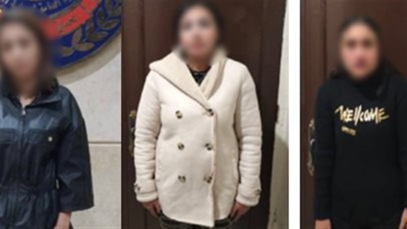 ضبط 5 سيدات لممارستهن