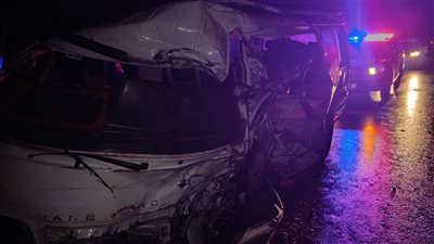 بينهما طفلان، ارتفاع عدد ضحايا حادث موكب الزفاف في المنيا إلى 4 وفيات 