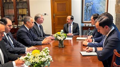 وزير البترول يبحث مع الرئيس القبرصي سبل التعاون في الطاقة