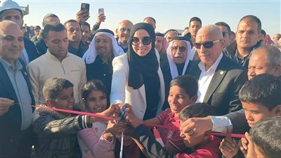 محافظ شمال سيناء يفتتح محطة تحلية مياه وادي العمرو