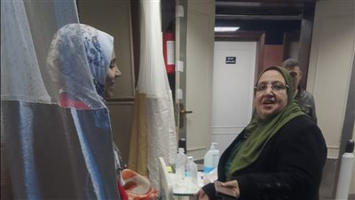 زيارة تفقدية لمدير مستشفى أمراض الباطنة بقصر العيني خلال إجازة عيد الميلاد