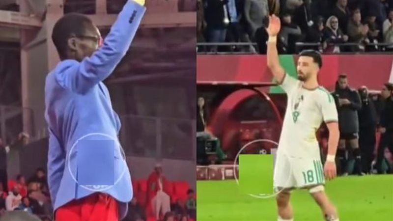 محمد أمين عمورة ومشجع