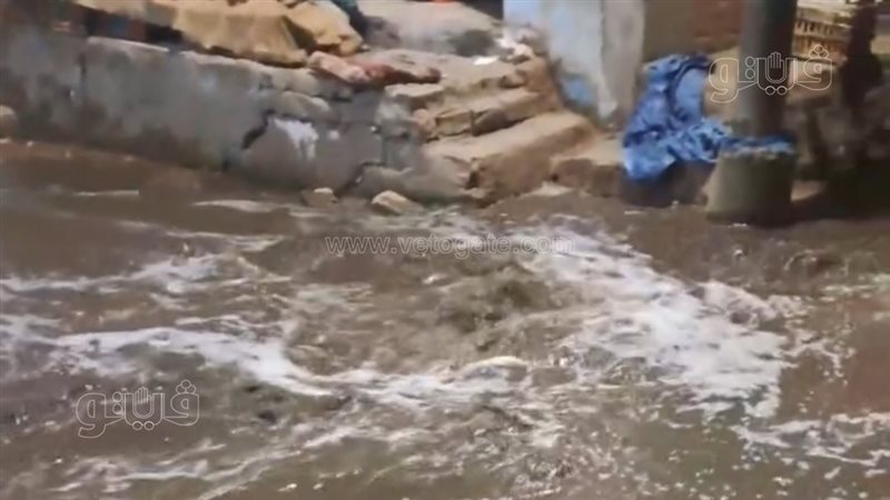 انفجار ماسورة صرف