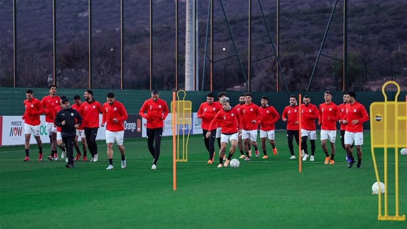منتخب مصر يستعد لكوت