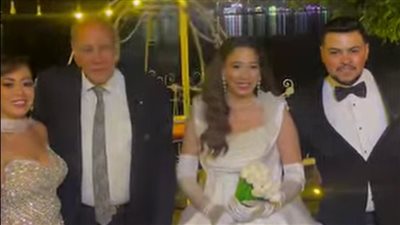منير مكرم يحتفل بزفاف ابنته ويوجه رسالة مؤثرة لها (فيديو)