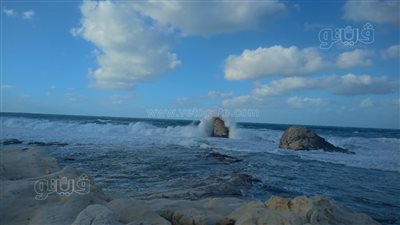 ارتفاع شديد في الأمواج بمطروح