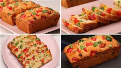 طريقة عمل الكيكة بالفاكهة المجففة، مذاقها مميز وسهلة التحضير 