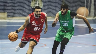 الأهلي يخسر أمام الاتحاد في دوري سوبر السلة رجال