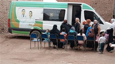 1458 مواطنا استفادوا من القافلة الطبية المجانية في قرية جصفا بالدقهلية