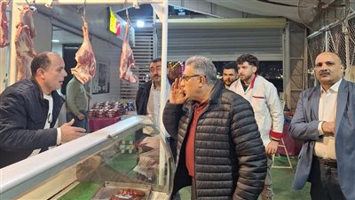 محافظ الدقهلية يتفقد المعرض الدائم للسلع الغذائية بحي شرق المنصورة