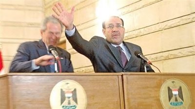 صاحب صورة صد الحذاء عن جورج بوش، نوري المالكي المرشح الأقوى لتولى رئاسة وزراء العراق 