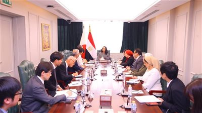 وزيرة التضامن تلتقي وفدًا من أعضاء مجلس المستشارين الياباني 