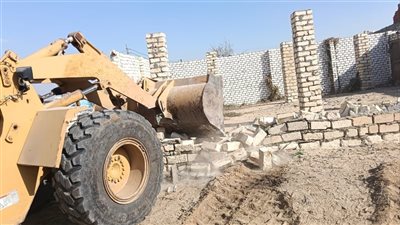  إزالة 41 حالة تعد على الأراضي الزراعية بالإسماعيلية (صور)