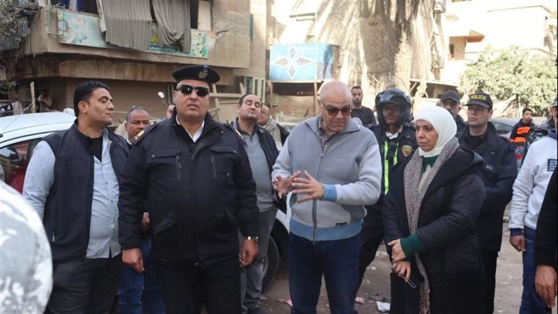 محافظ القليوبية خلال