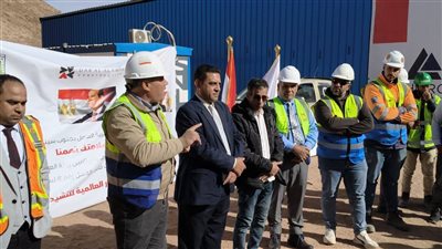  وزارة العمل تطلق مبادرة «سلامتك تهمنا» بموقع مشروع التجلي الأعظم بسانت كاترين