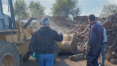 إزالة 60 مكمورة فحم في حملة بمراكز محافظة الدقهلية 