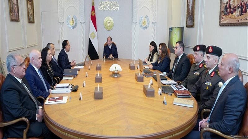 اجتماع الرئيس السيسي