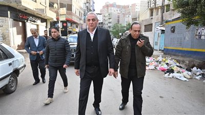 محافظ الغربية يتابع أعمال النظافة ورفع الإشغالات بطنطا