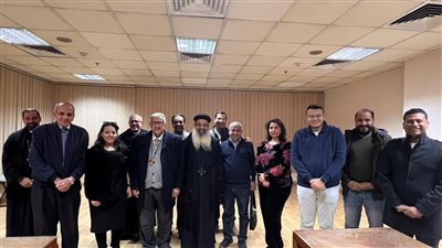 لجنة إعداد احتفالية الصلاة من أجل وحدة المسيحيين تعقد اجتماعها بالكاتدرائية المرقسية 