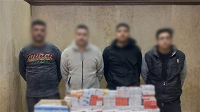 ضبط 9 أشخاص سرقوا مخزن أدوية مستشفى ودراجات نارية وأسياخ الكباري